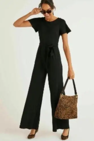 Boden Camille ponte royalcore 4R elegant black jumpsuit Size 4