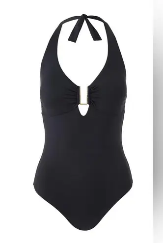 MELISSA ODABASH TAMPA BLACK SWIMSUIT, Size 8, $265