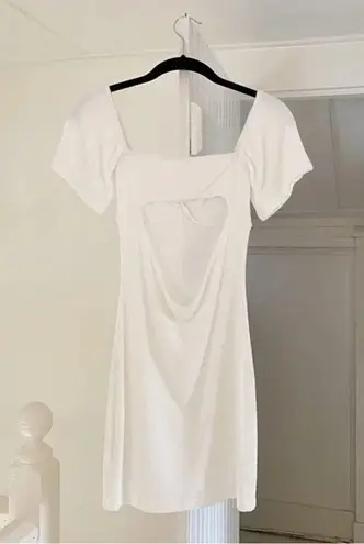 Buci NYC Orchard Terrycloth Mini Dress White Size XS Retail $239
