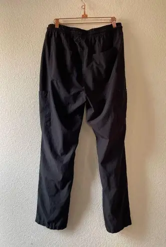 Jaanuu  womens black scrub pants size large