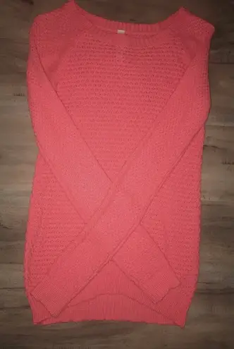 Aeropostale cardigan sweater pink long sleeve Knit Casual Neutral Dressy Stretch