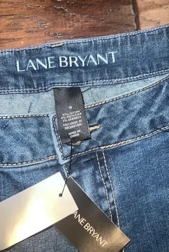 Lane Bryant Fringe Crop Jeans Size 20