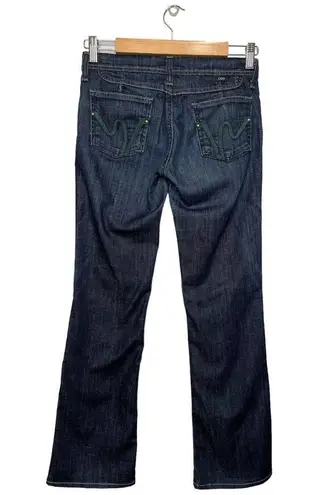 Citizen Of Humanity COH Low Waist Bootcut Kelly Stretch Denim Jeans Blue 25