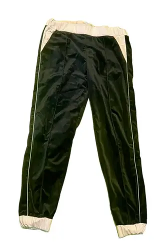 Emporio Armani Velour Casual Pants Black size 10