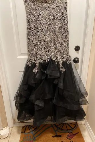 Aspeed strapless hand beaded gown