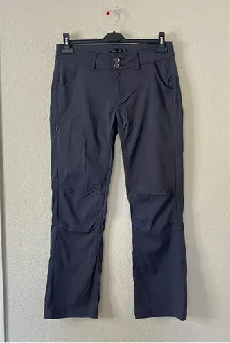 prAna Gray Halle Convertible Cargo Outdoor Pants Gray Size 8
