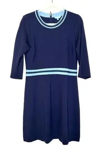 Draper James  PERSLEY NAVY BLUE DRESS L