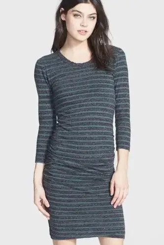 James Perse Stripe Crewneck Dress Size XS