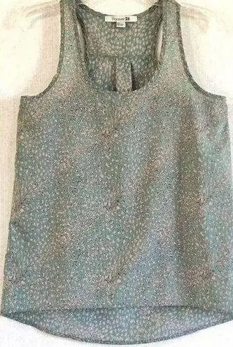 Forever 21 Mint Feather Tank Top