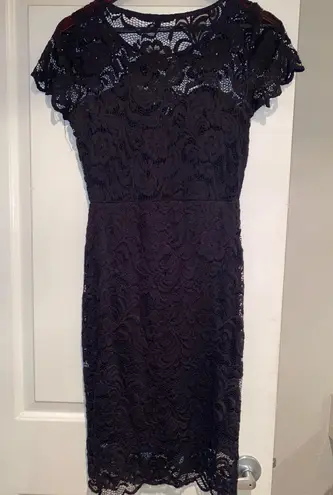 Black Lace Cocktail Dress Size M