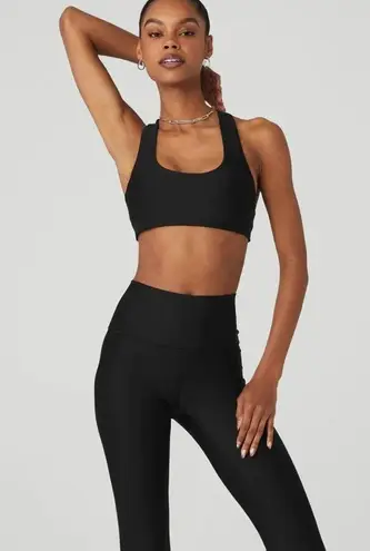 Alo Yoga ALO AIRLIFT AIRLIFT ADVANTAGE RACERBACK BRA Black Size S NWT - Image 1