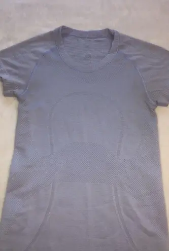 Lululemon Light Blue Swiftly Tech Short Sleeve