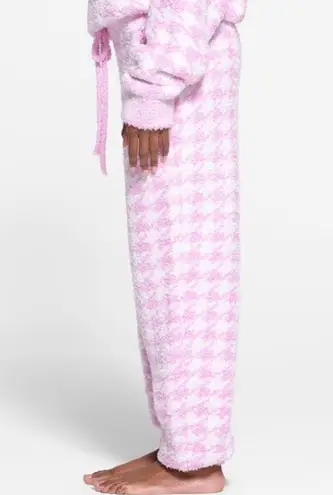 SKIMS COZY KNIT JOGGER LIMITED EDITION 'PETAL HOUNDSTOOTH' SIZE: S/M