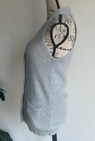 Vince  V-Neck Sweater Vest Gray Ss XS