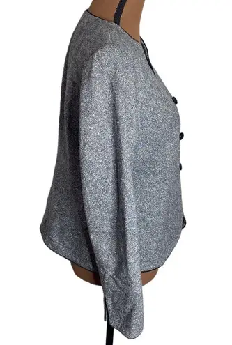 Pendleton vintage wool silk three button piped single breasted blazer size 8P