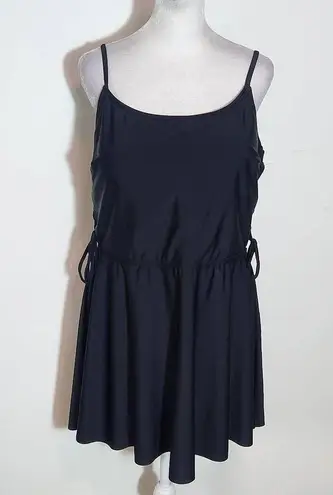 AI'MAGE Black Swim Dress with Matching Bottoms NWOT Size XXL