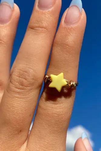 Handmade Ring Yellow - Image 2