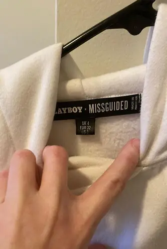 Missguided Playboy Oversized Hoodie