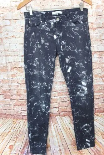 IRO Reighton Skinny Jeans Tie Dye Crystal Pattern