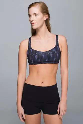 Lululemon ‼️ Free To Be Bra Stained Glass Love Nightfall Black‼️