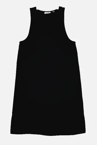 Tildon Dress Womens Small Black Shift Dress Preppy Casual Neutral Minimalist