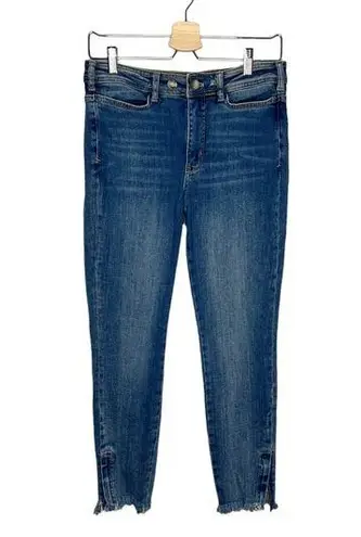 Pilcro and the Letterpress High Rise Skinny Zipper Ankle Jeans