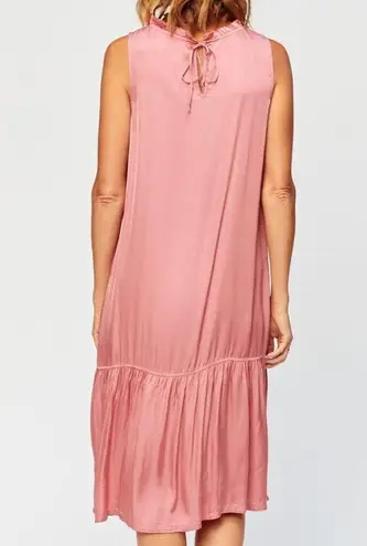 XCVI NWT - Shelly Satin Persephone Dress - Dusty Mauve - Large - Tank Dress