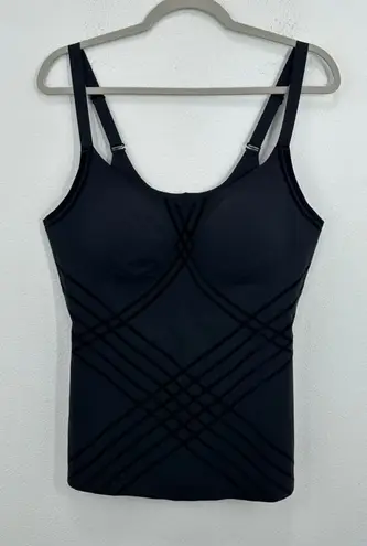 Honeylove Black Silhouette Cami 1X Shaping Compression Built