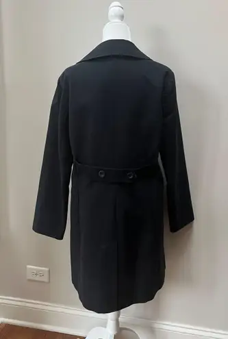 Willi Smith Black Trench Coat