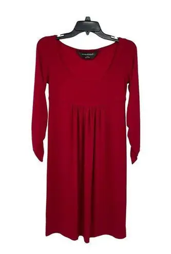 Norma Kamali Dress Womens S Used Red Stretch Excellent Used Condition