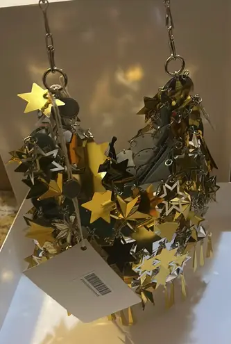 Paco Rabanne Rabanne Sparkle Stars-Embellished Hobo Bag