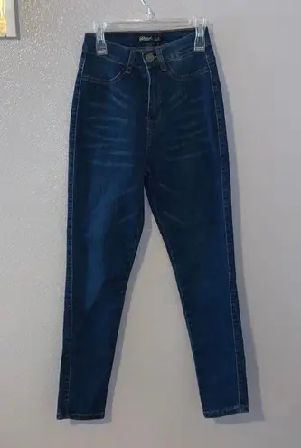 Special One high rise skinny jeans blue denim juniors 3