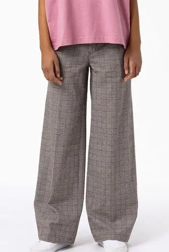 Dickies COPY - NWT  Women's Bakerhill High Rise Wide Leg Pants Plaid