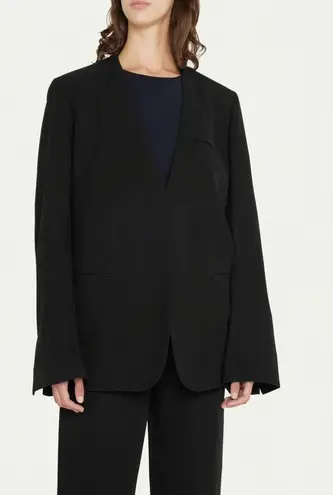 TOTEME Collarless Oversized Suit Blazer