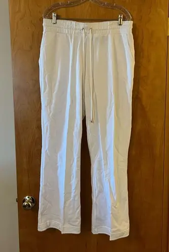 Ralph Lauren Lauren  White Sweatpants Lounge Pants Vintage Acapulco NWT 1X