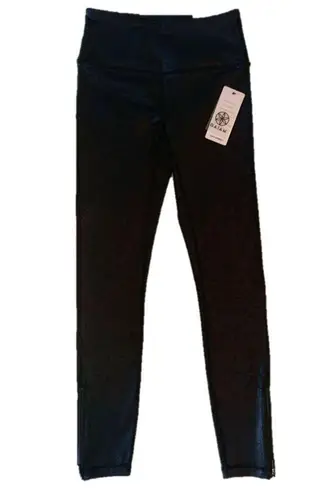 Gaiam  | City Street Power Trouser Textured Black Tap Shoe Leggings Size XS NWT