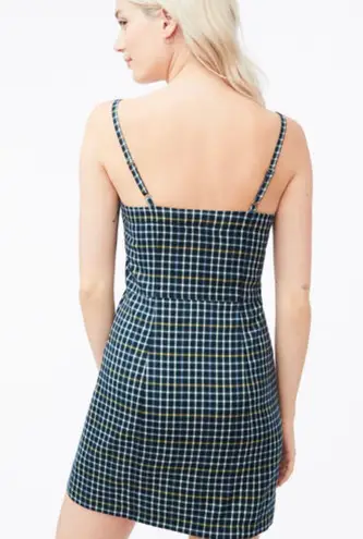 Aeropostale Plaid Zip Front Dress 