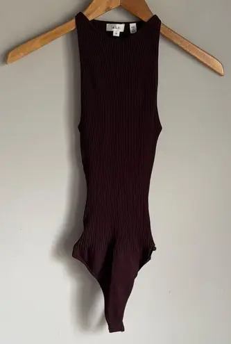 ALC Frank A.L.C. Ashley Rib Knit High Neck Bodysuit XS