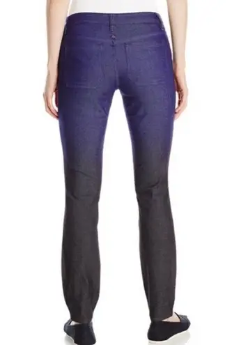 prAna Jett Pant Indigo Low Rise Fitted Ombre Jeans, Size 4/27