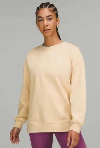 Lululemon Perfectly Oversized Crew Prosecco