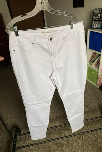 Royalty For Me White Jeans