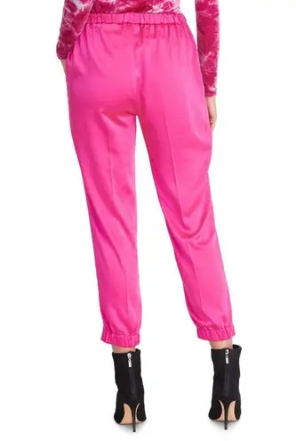 Rachel Roy Rachel Pink Satin Jogger Style Pants NWOT