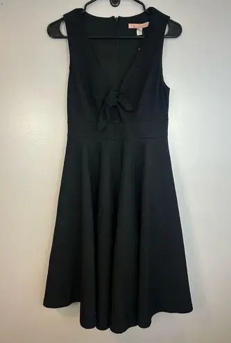 Hutch NWT Black April Cutout Tie Front A-line Sleeveless Dress Size Small