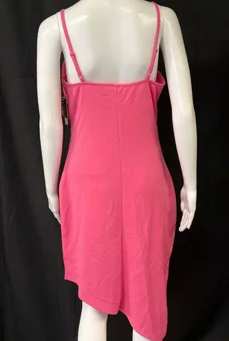 Planet Gold Women's Pink Asymmetrical Dress Sz XL SKU 4209