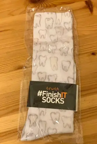 Truth funny tooth socks gift NWT