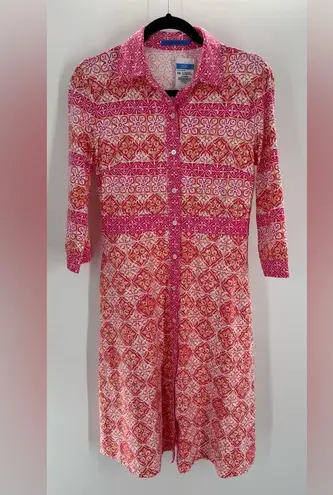 J. McLaughlin Kailyn Dress Catalina Cloth In Garden Mosaic Waves Size XS NWT