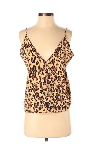 Q&A | Faux Wrap Leopard Print Cami Tank