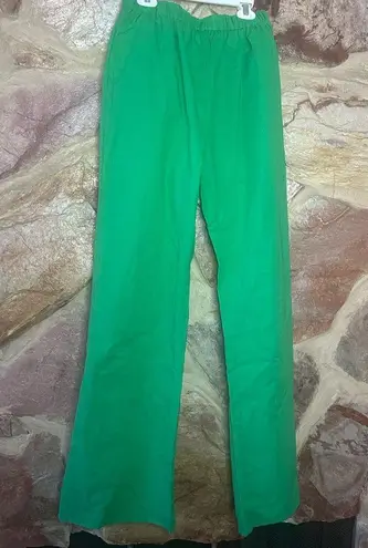 Commense Oversized Linen Tied Two Piece Pants Set size medium Green