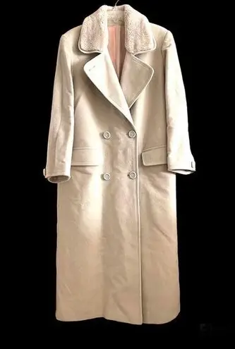 Nina RICCI Paris, superfine merino wool maxi coat