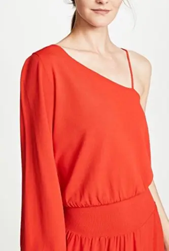 ALC Frank A.L.C Shara One Shoulder Midi Dress